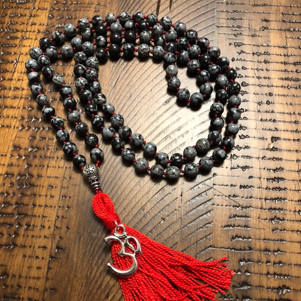 Grounding Mala 108 Bead Necklace